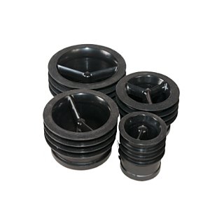 3,5 Zoll Geruchverschluss für Bodenablauf Einzelschürze (DN90) Ø 88 - 93 mm