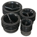 3&quot; floor drain with double skirts ( fits pipe...